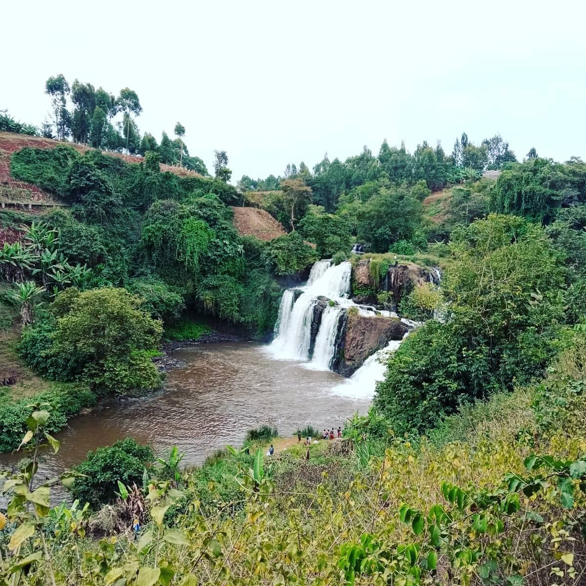 Waterfall destination